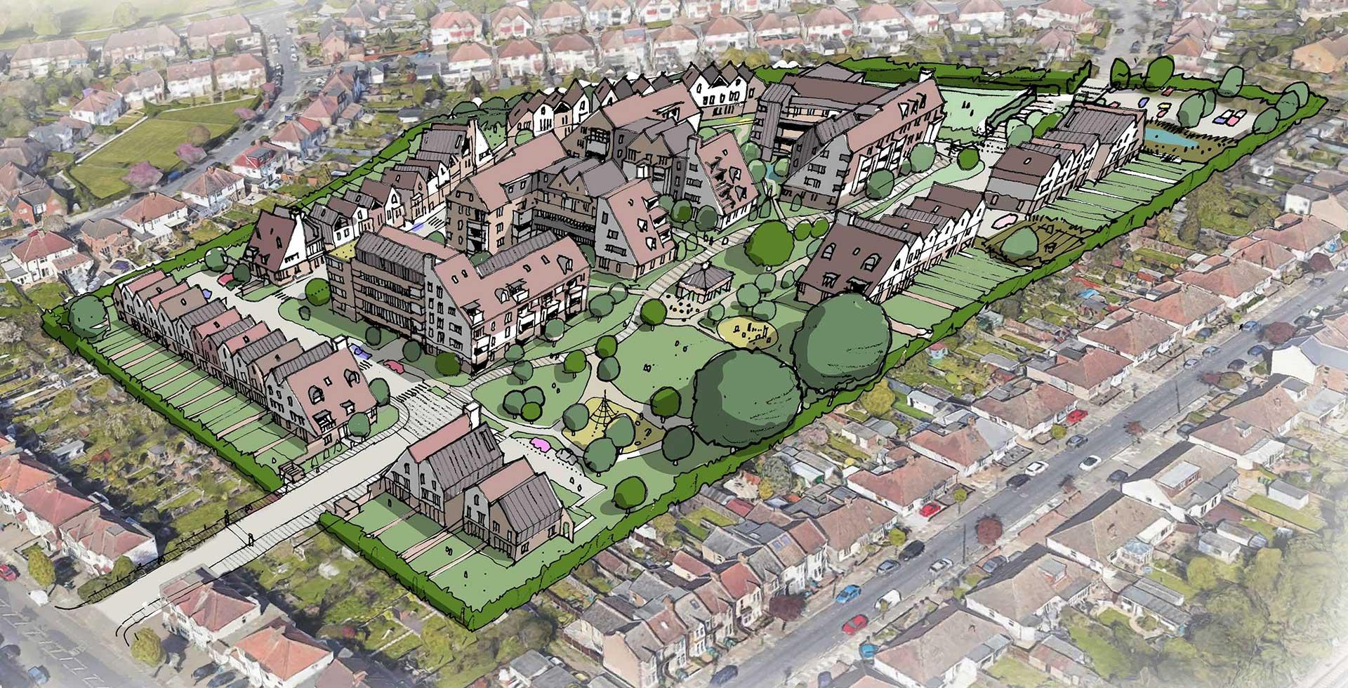 Sigmas new housing development eltham sketch