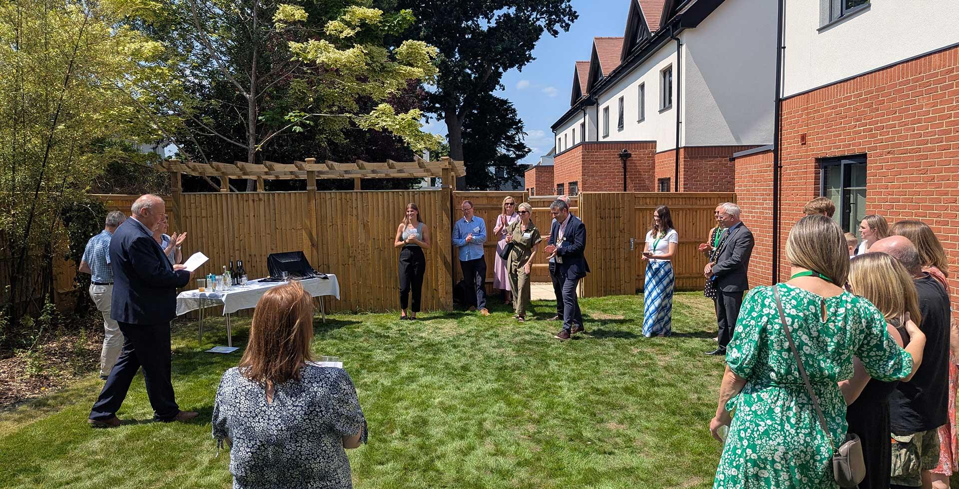 opening event at Sigma homes development Merrywood